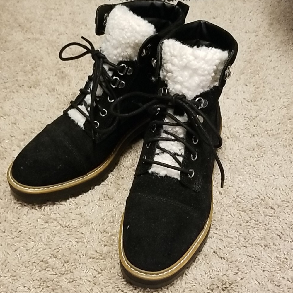 Time and Tru Combat Boots